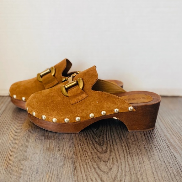 Boden, Spain, Iris Snaffle Suede Womens Clogs 38. - Picture 6 of 7